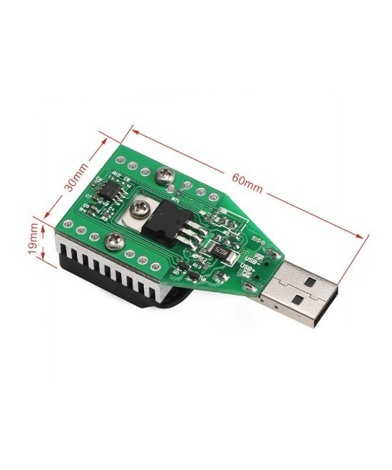 Descargador de corriente 3.7V a 13V 15W