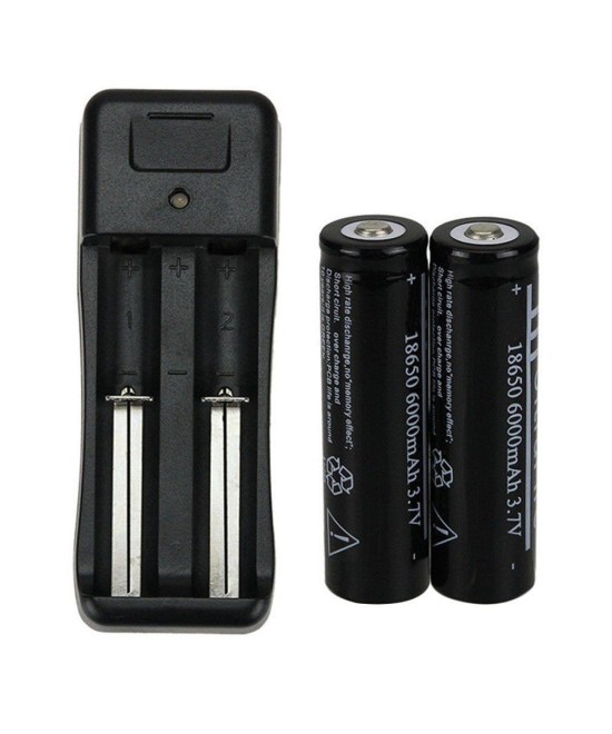 Cargador de baterias de li-Ion 18650, 16340, 14500 de 3.7V