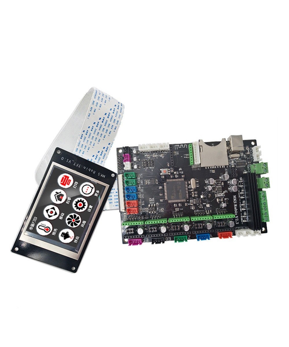 Tarjeta madre y pantalla para impresora 3D MKS Robin STM32