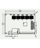 Tarjeta madre y pantalla para impresora 3D MKS Robin STM32