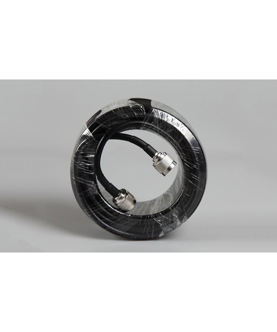 Cable RG8 con conector RF TIPO N macho 5m