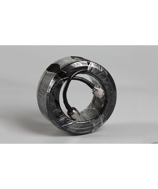 Cable RG8 con conector RF TIPO N macho 5m