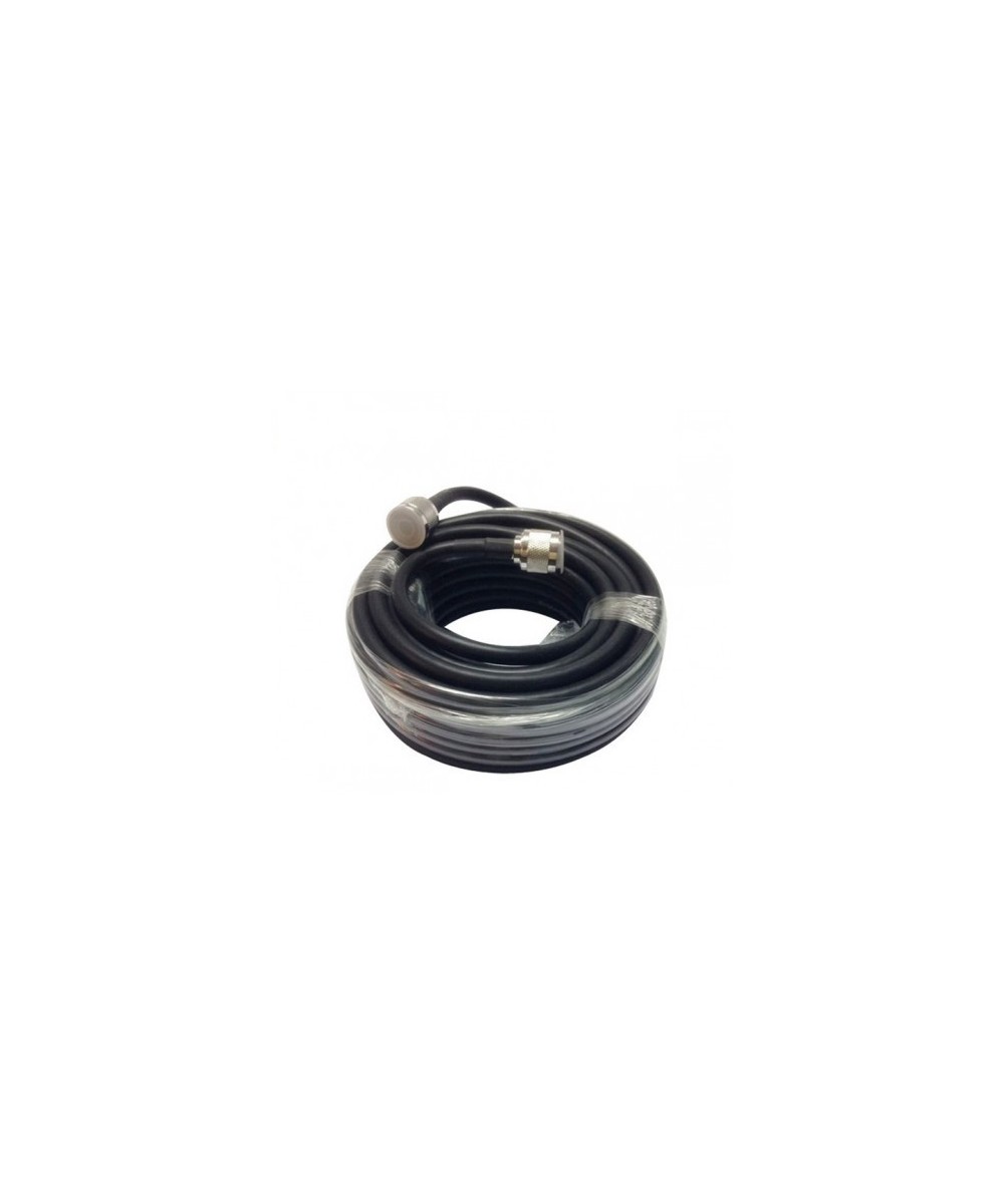 Cable RG8 con conector RF TIPO N macho 5m