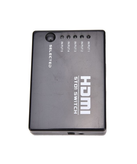 Splitter HDMI de cinco puertos