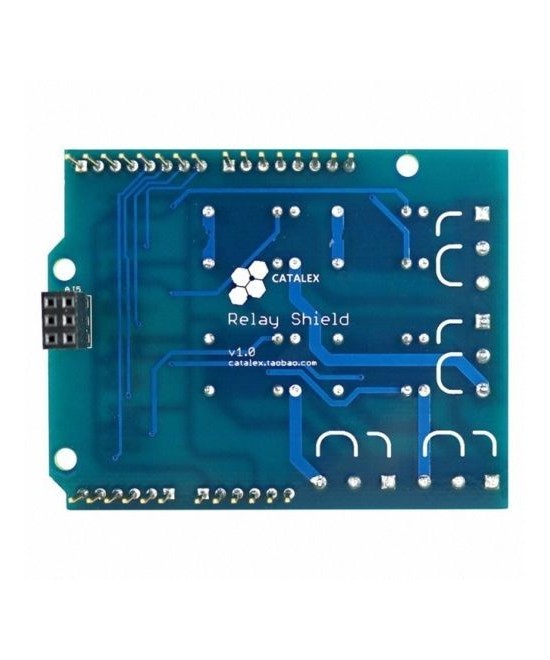 Shield de rele de cuatro canales