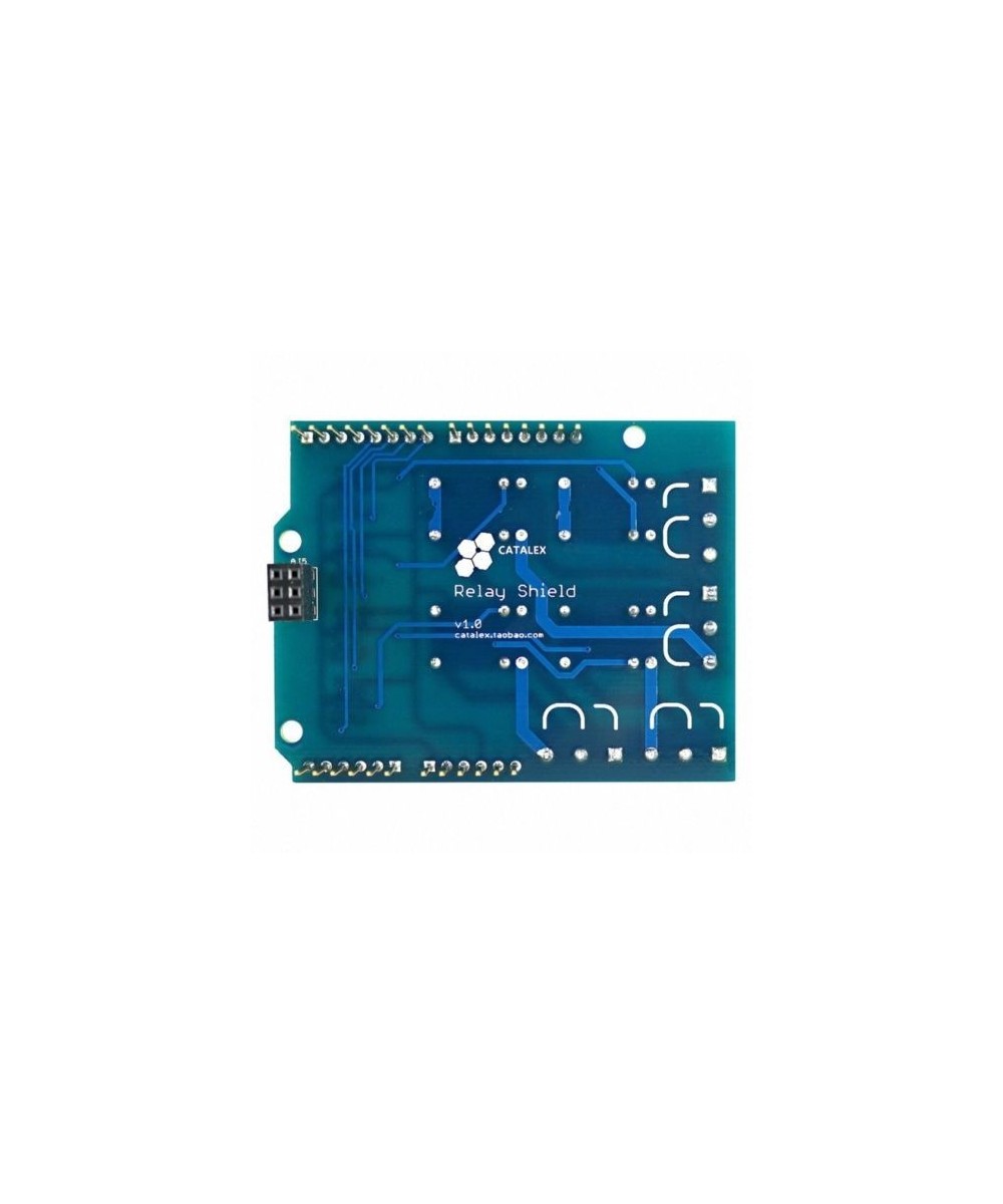 Shield de rele de cuatro canales