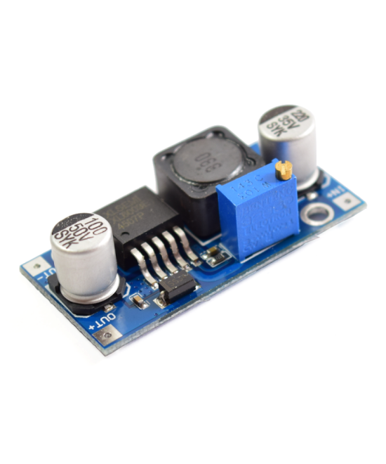 Estabilizador / regulador ascendente de voltaje DC-DC XL6009 5-35V 2A