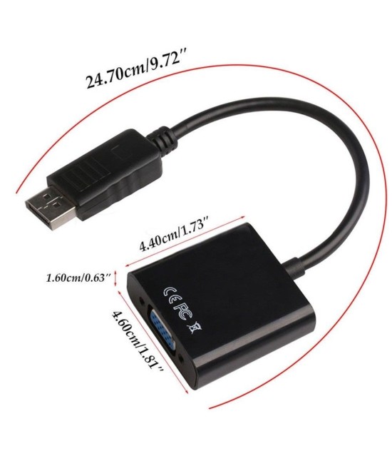 Convertidor de vídeo de Display Port a VGA