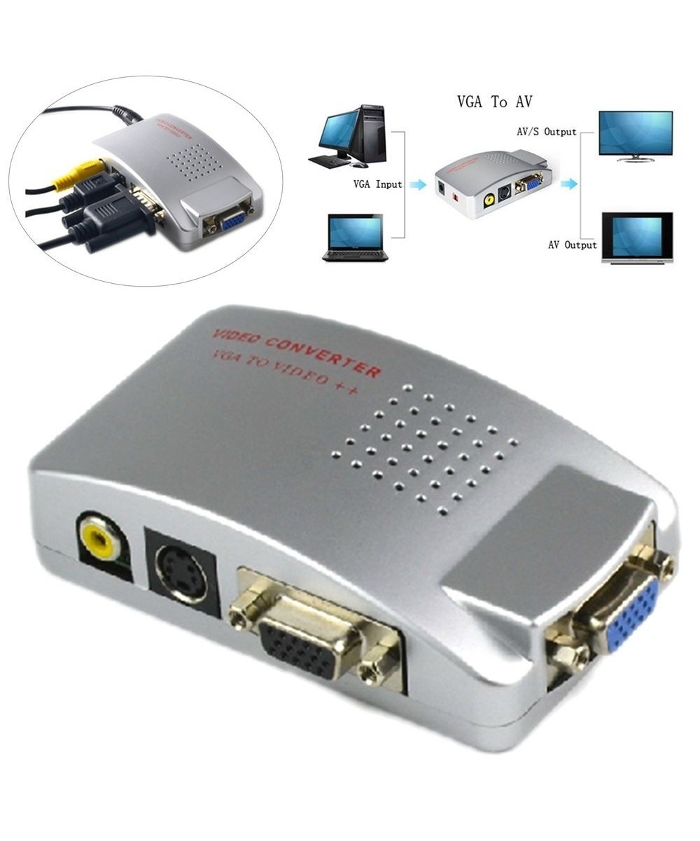 Convertidor de video de VGA a RCA / S-Video
