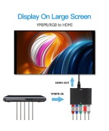 Convertidor de video de RGB a HDMI