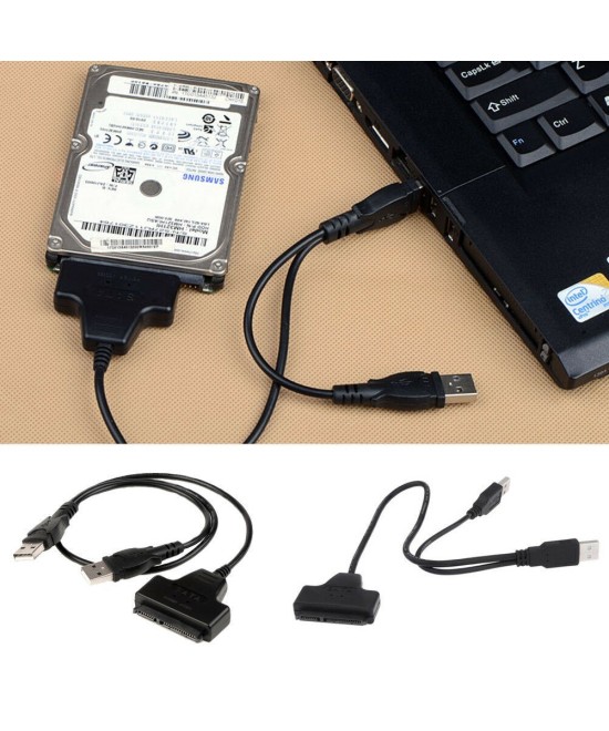 Lector de discos duros SATA 2.5 a USB 2.0