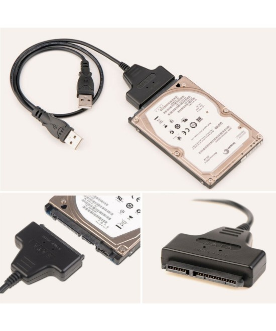 Lector de discos duros SATA 2.5 a USB 2.0