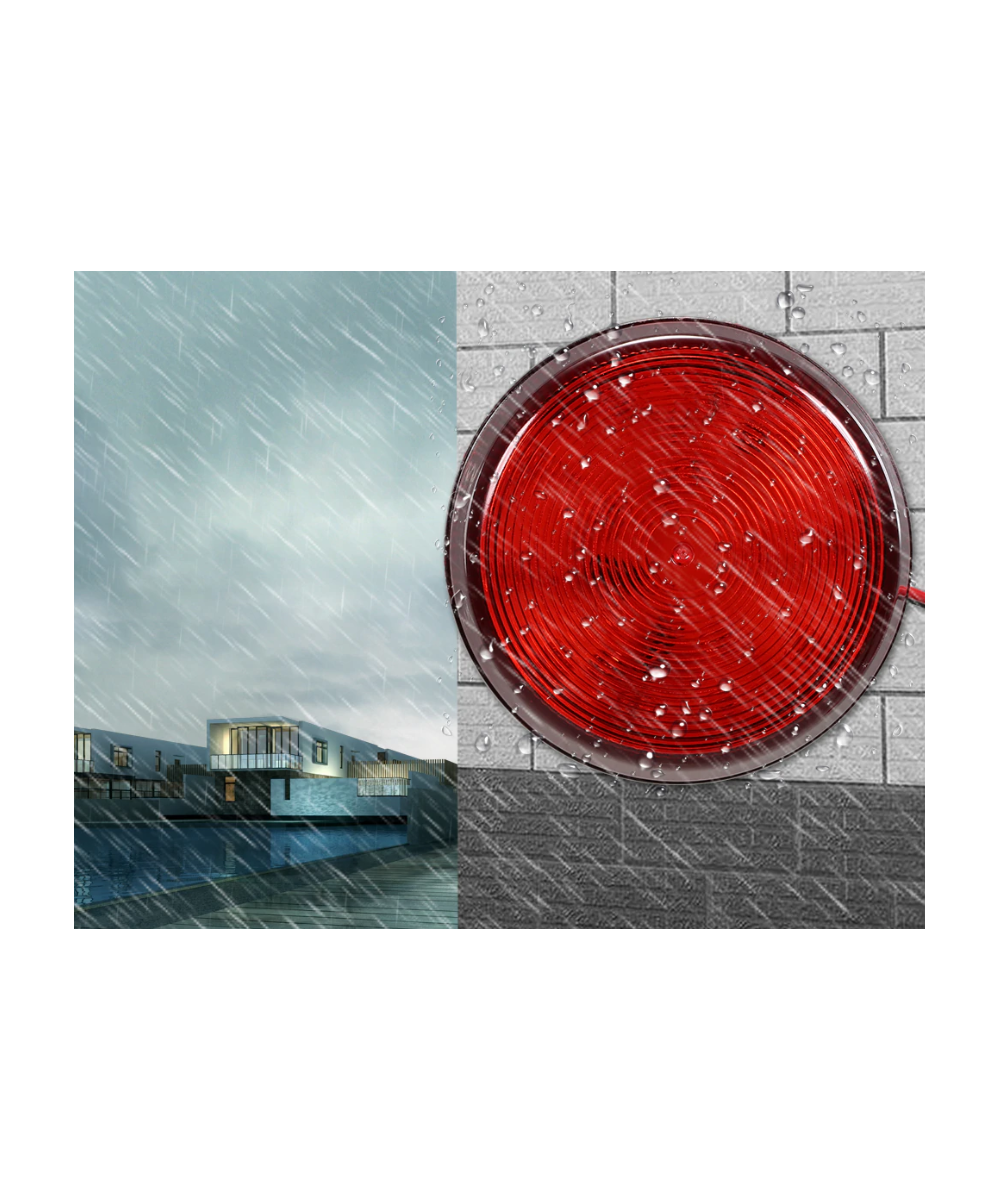 Luz estroboscópica para sistemas de alarmas