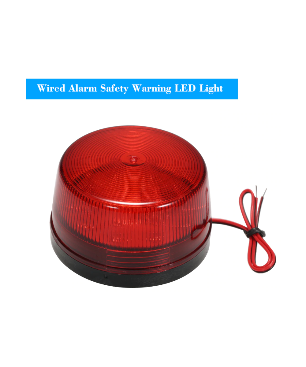 Luz estroboscópica para sistemas de alarmas