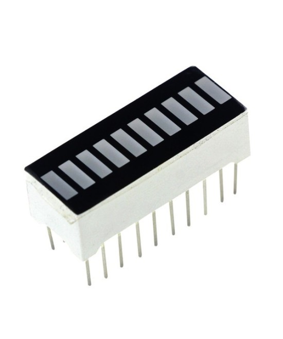 Display LED de diez segmentos anodo comun