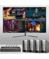 Separador Multipantalla de 4 entradas a 1 salida HDMI