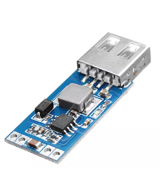 Regulador / Estabilizador descendente de voltaje USB 9V/ 12V/ 24V a 5V 3A
