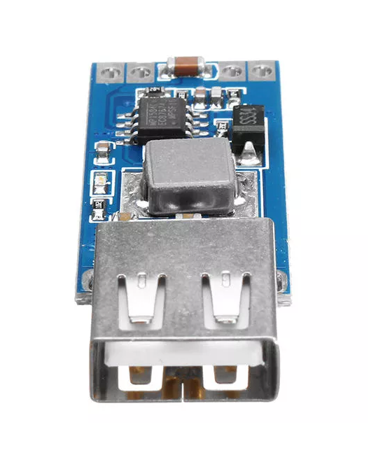 Regulador / Estabilizador descendente de voltaje USB 9V/ 12V/ 24V a 5V 3A