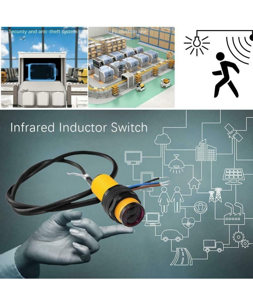 Sensor de proximidad fotoeléctrico Infrarrojo E18-D80NK