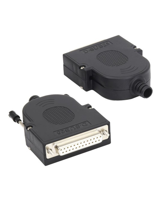 Conector hembra DB25 con tornillos