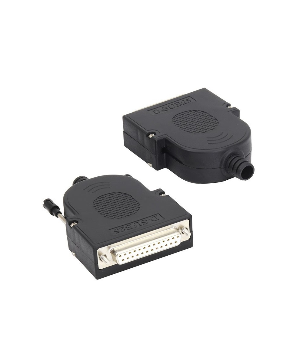 Conector hembra DB25 con tornillos