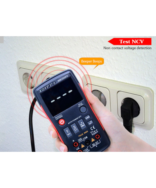 Multimetro autorango, frecuenciometro ZOYI ZT-X