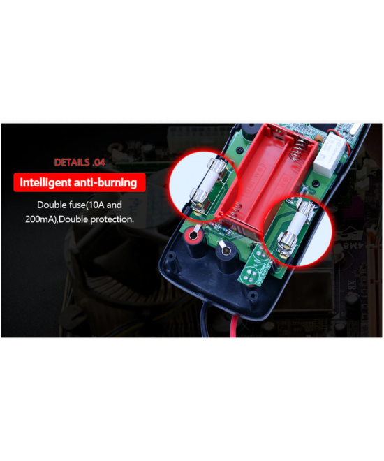 Multimetro autorango, frecuenciometro ZOYI ZT-X