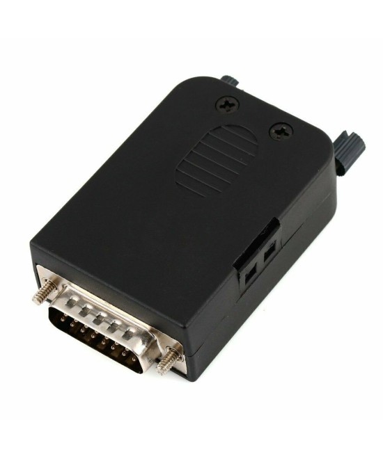 Conector macho DB15 con tornillos