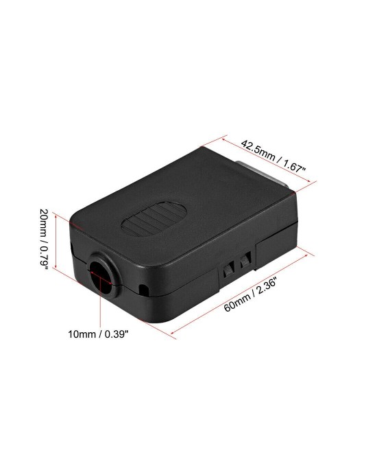 Conector hembra DB15 con tornillos