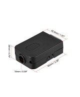 Conector hembra DB15 con tornillos