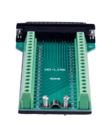 Conector DB37 macho con tornillos