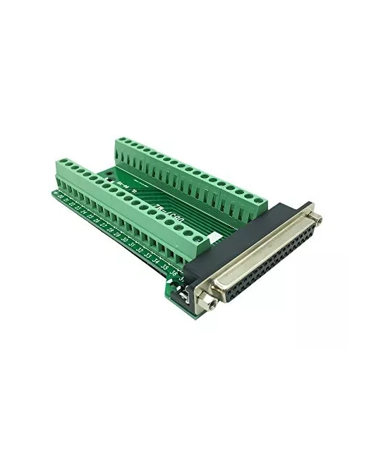 Conector DB37 hembra con tornillos