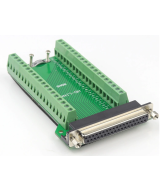 Conector DB37 hembra con tornillos