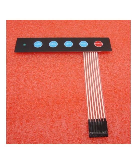 Teclado para arduino 5 teclas