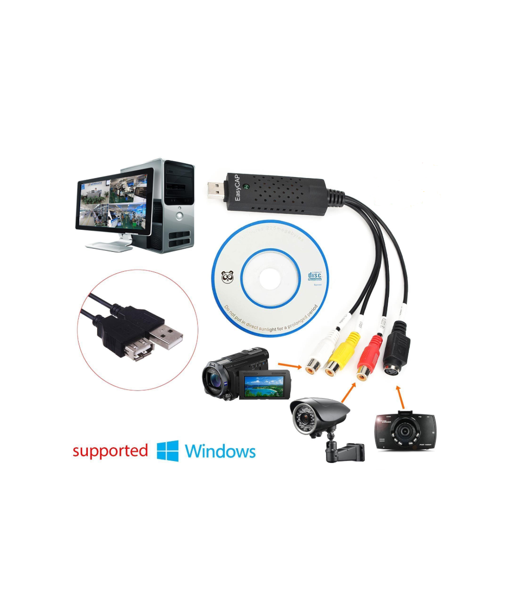 Capturadora de vídeo EasyCap RCA