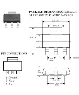 Regulador de voltaje AMS1117-5.0 SOT-223 5V