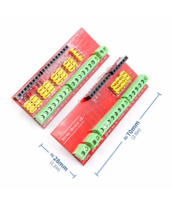 Shield con tornillos para arduino UNO