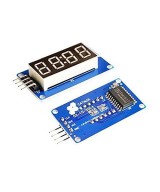 Pantalla de 4 bits TM1637 compatible con Arduino y Raspberry