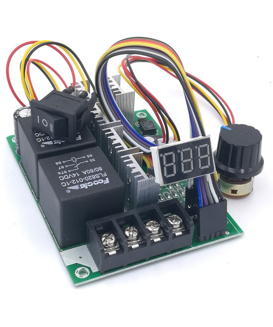 CONTROLADOR PWM DE MOTOR DC 40A DC 12V/24V/36V/48V