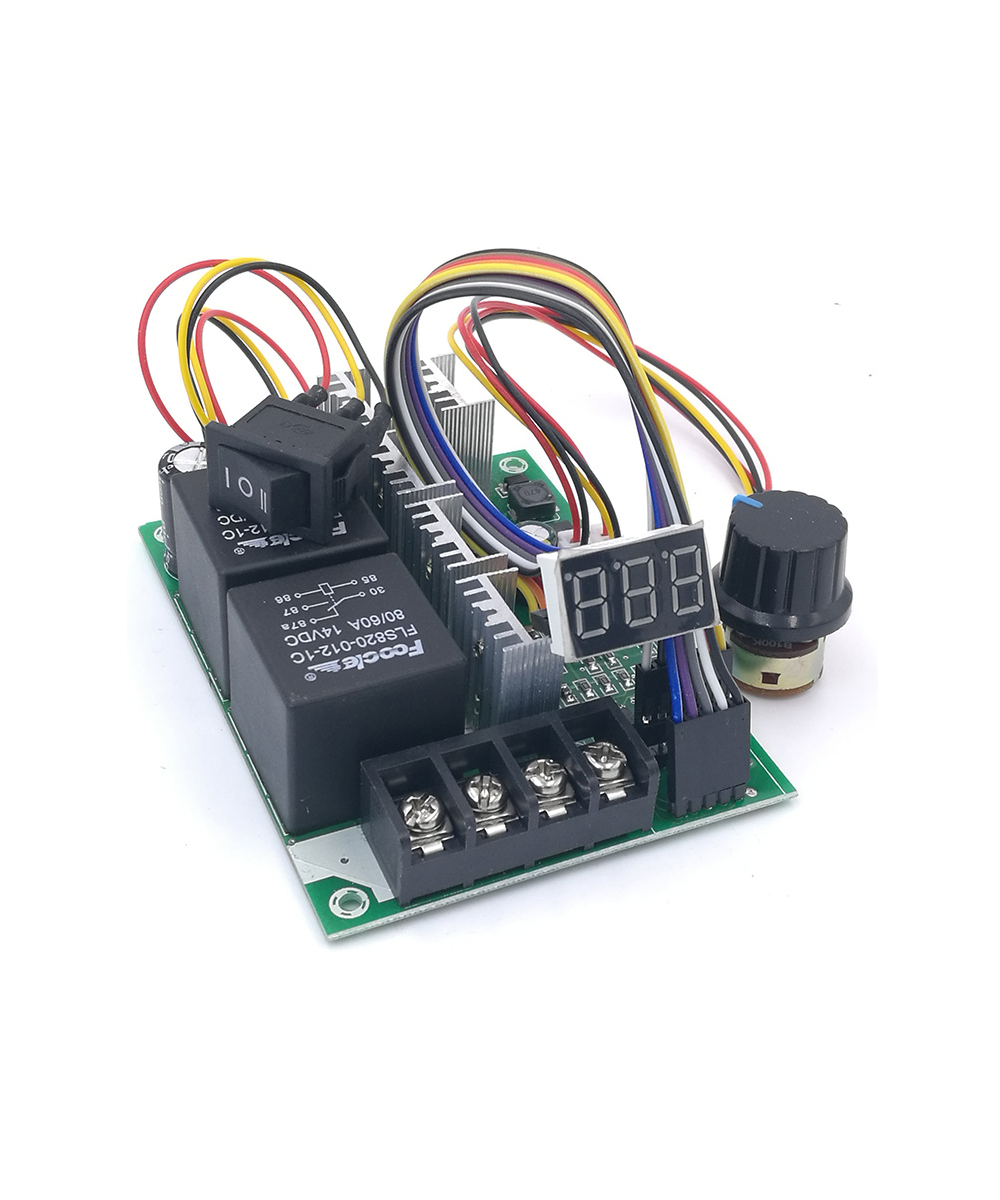 CONTROLADOR PWM DE MOTOR DC 40A DC 12V/24V/36V/48V