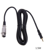 Cable XLR hembra a 3.5mm macho 1.5M
