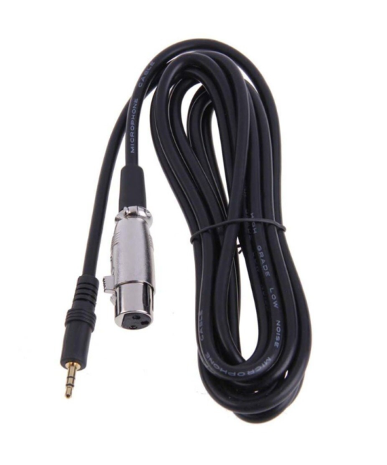 Cable XLR hembra a 3.5mm macho 1.5M