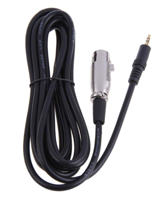 Cable XLR hembra a 3.5mm macho 1.5M