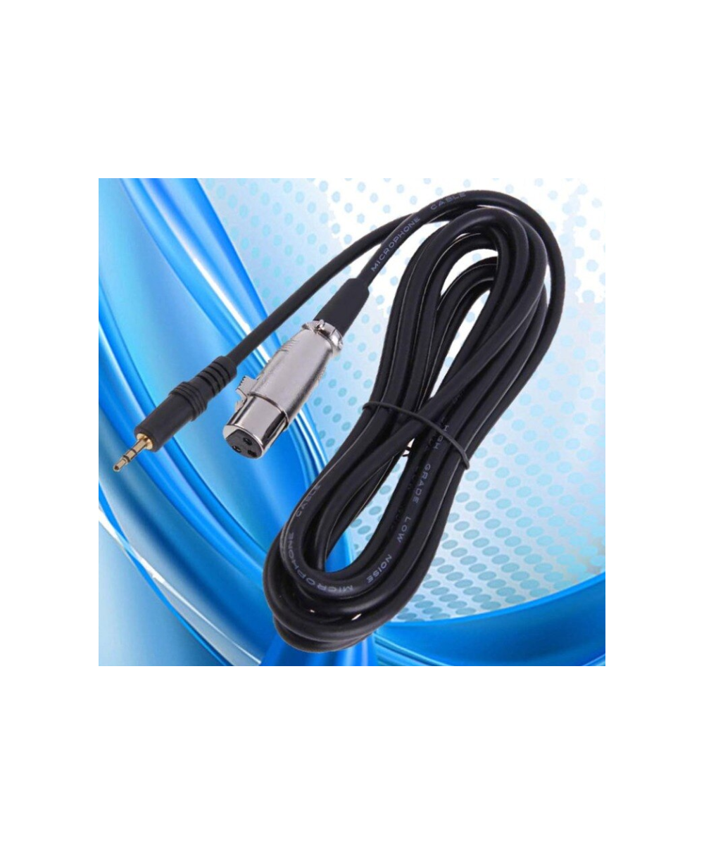 Cable XLR hembra a 3.5mm macho 1.5M