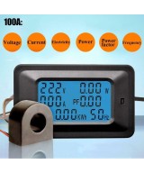 Monitor de energia AC 110V/220V 100A monofasico