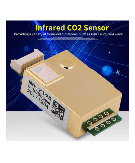 Sensor de CO2 infrarrojo MH-Z19