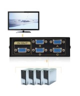 Separador de video de 1 entradas a 4 salida VGA