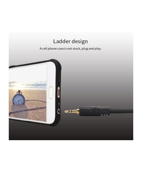 Adaptador de Audio 3.5mm Macho a 1/4 (6.35mm) Doble Macho 1.5M