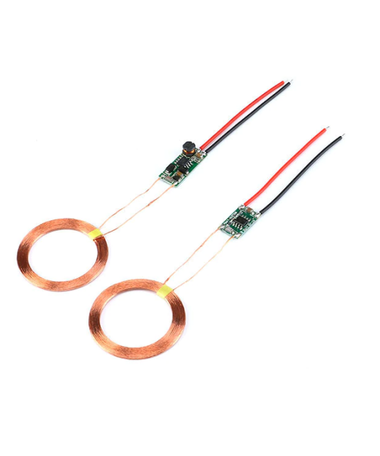 Cargador inalámbrico para desarrollo 5V 1A TX/RX