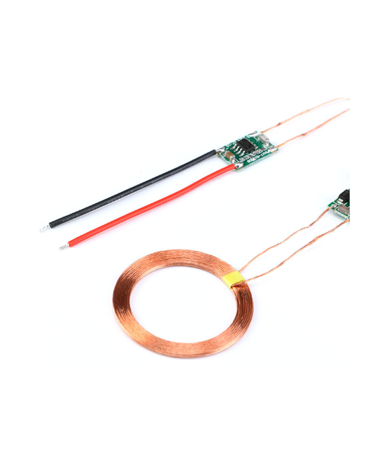 Cargador inalámbrico para desarrollo 5V 1A TX/RX
